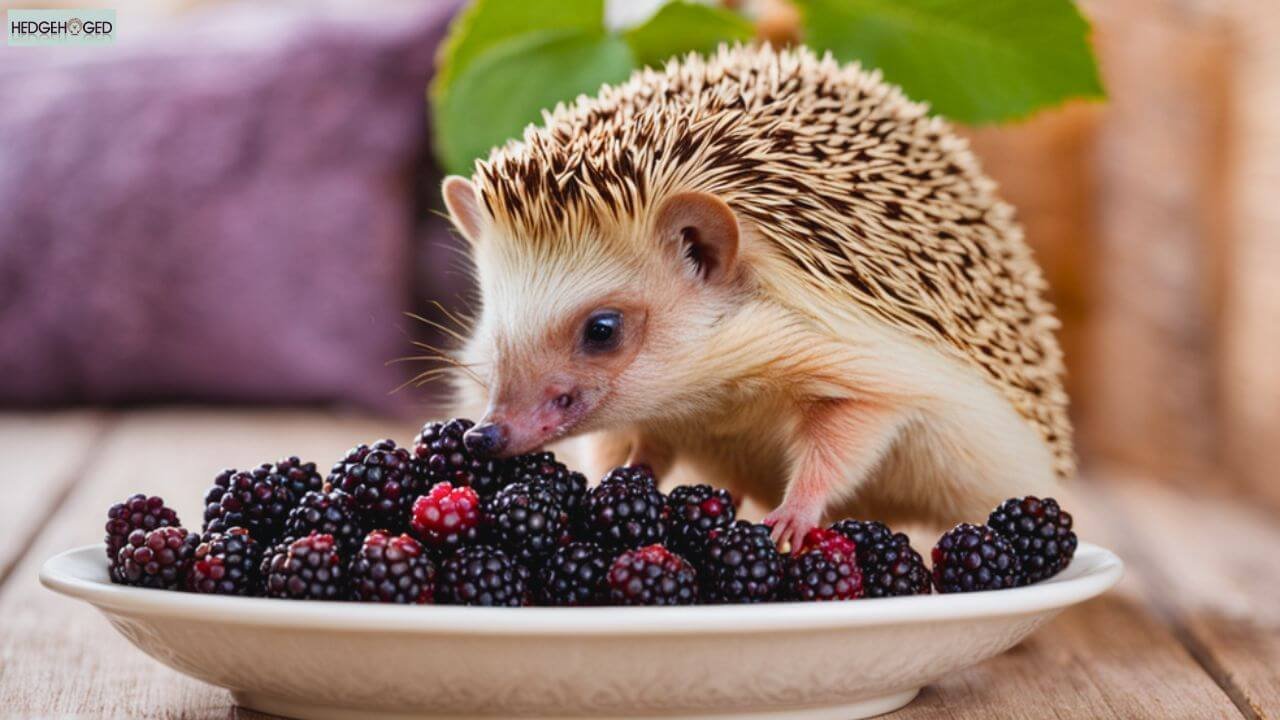 Feeding Blackberries To Hedgehogs