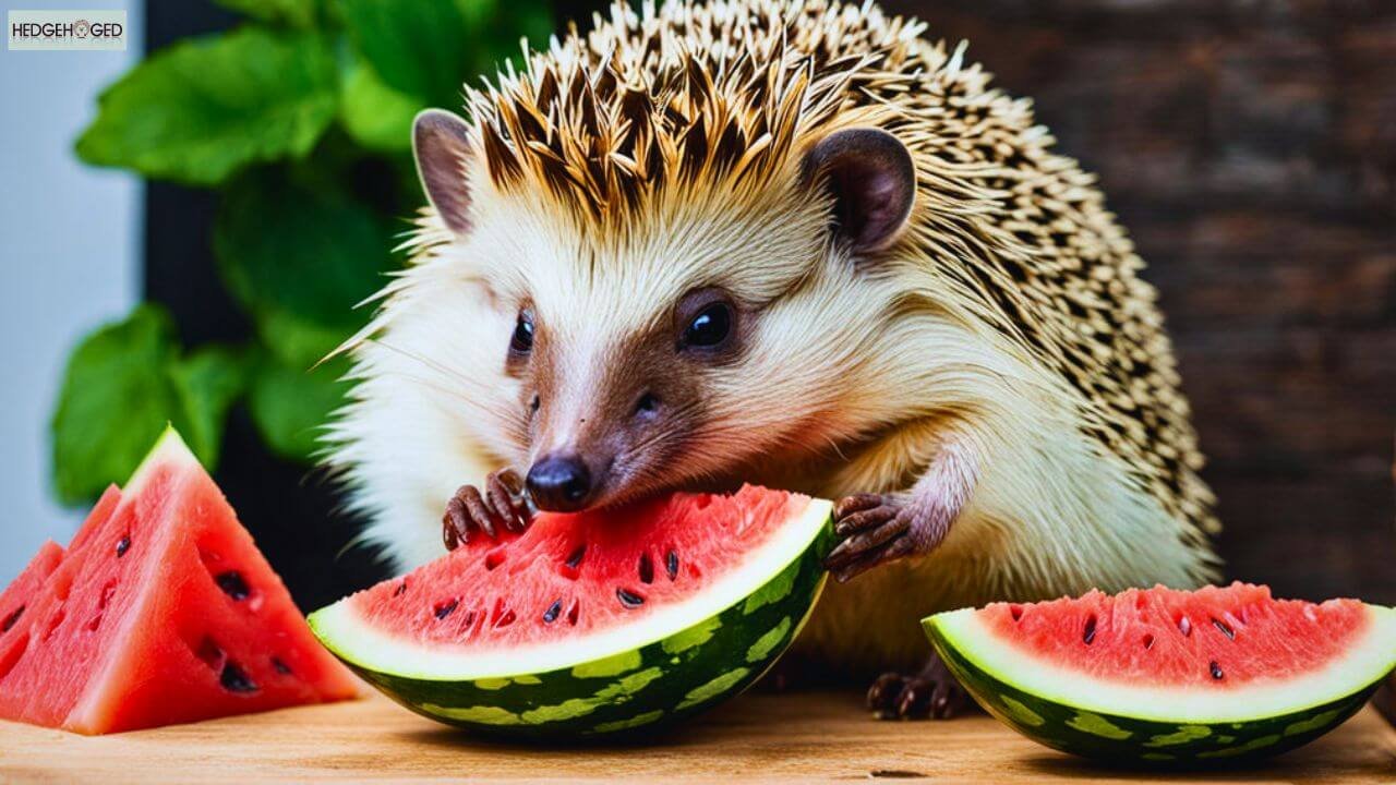 do hedgehogs eat watermelon