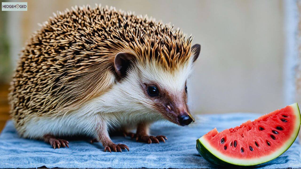 is watermelon good for hedgehogs