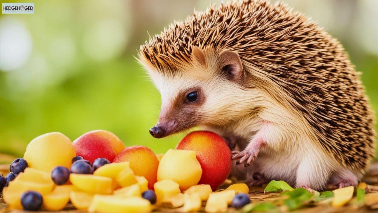 which fruits can hedgehogs eat